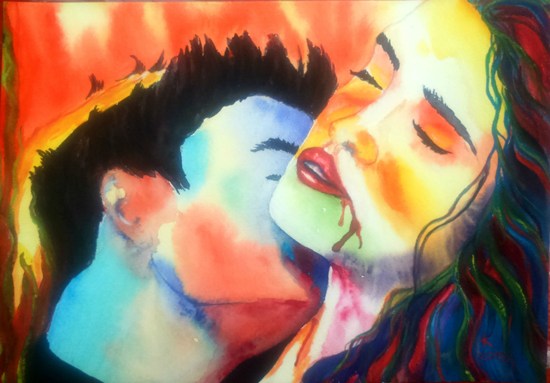 Poisonous kiss