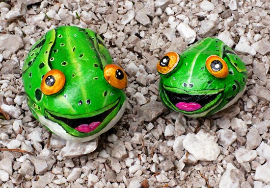 Smejoče žabe