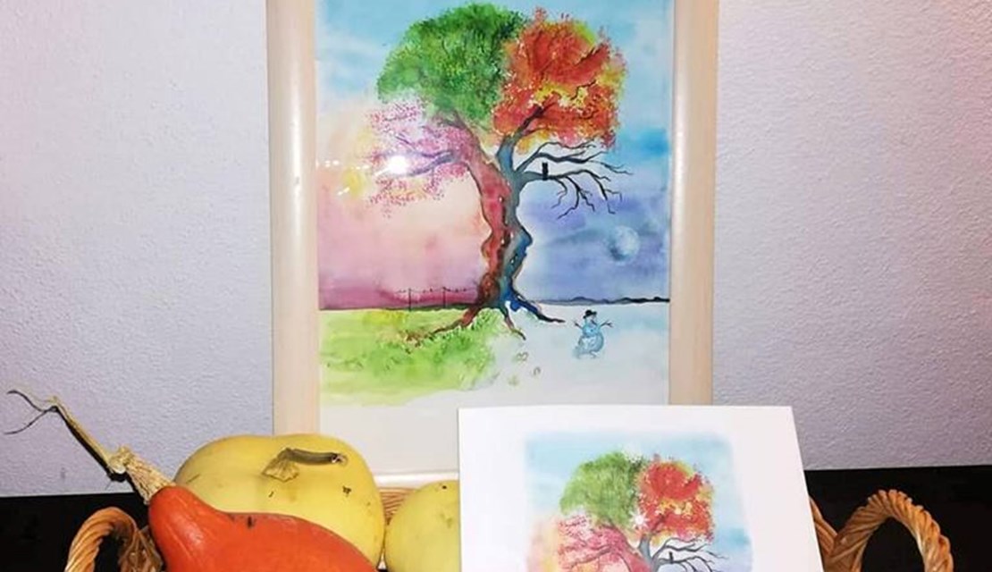 Štirje letni časi - ilustracije knjige