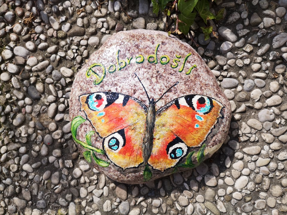 Dobrodošli - metulj