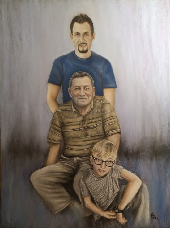 Portreti treh generacij