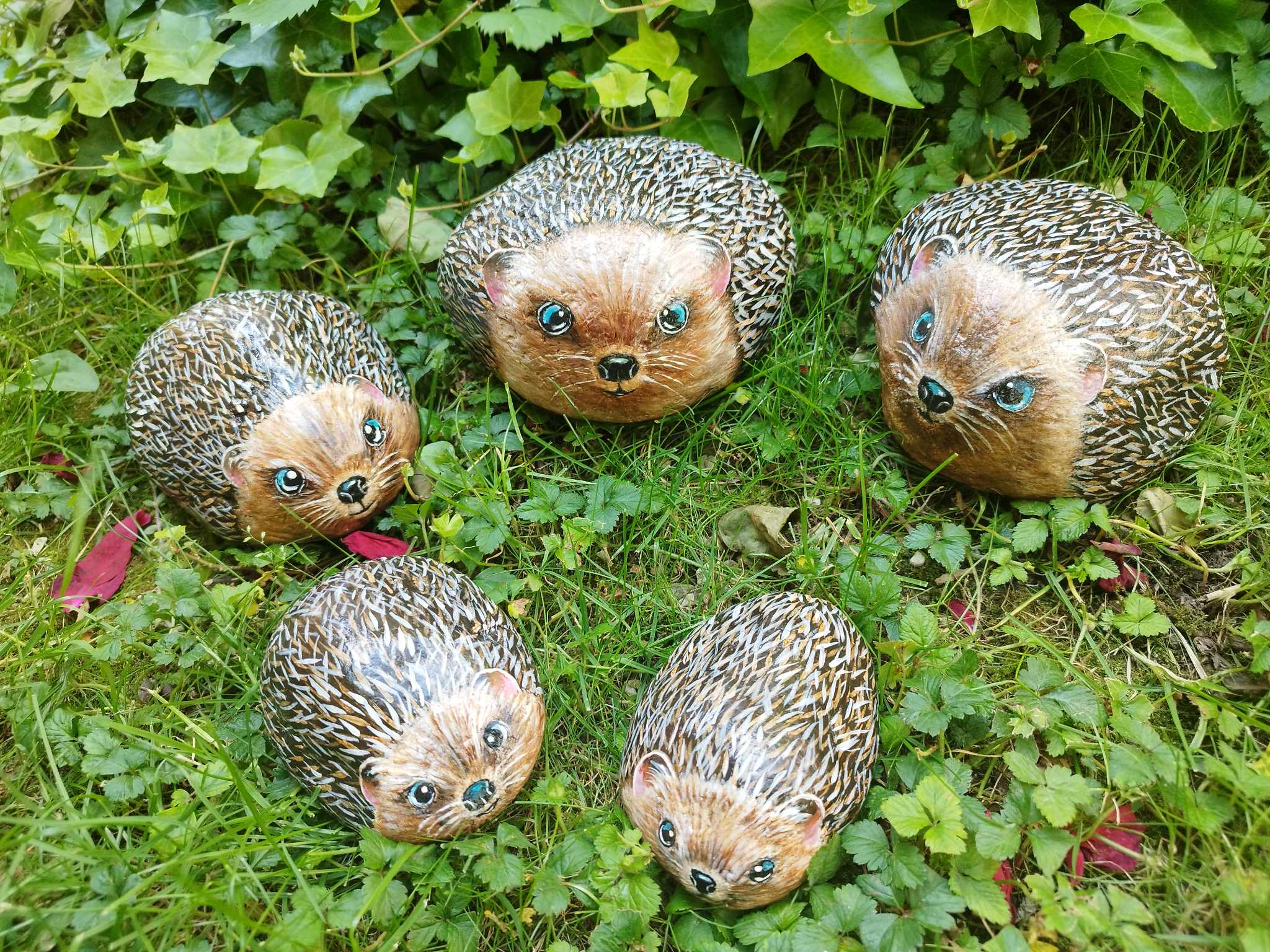 Ježki vrtna dekoracija