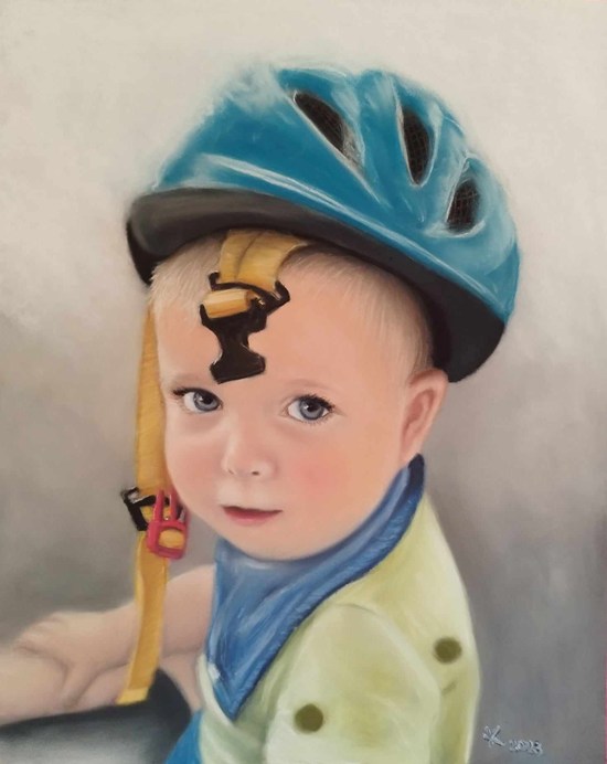 Portret fantka, darilo za rojstrni dan