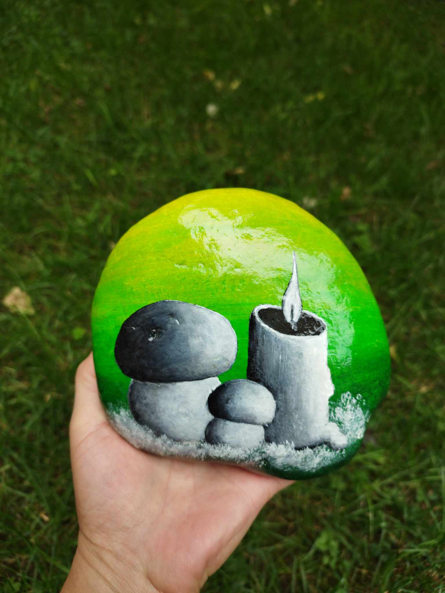 Žalni kamen motiv jurčki