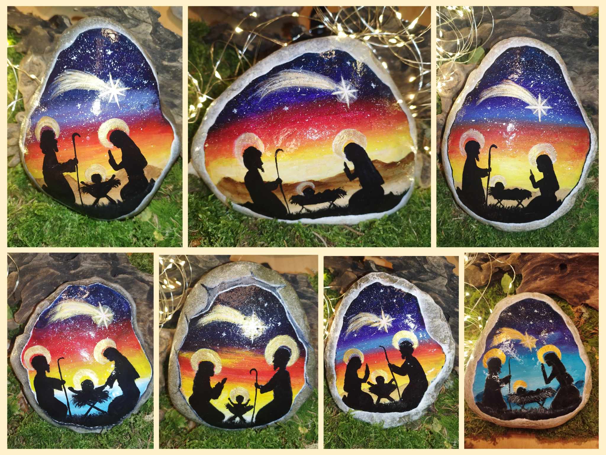 Ročno poslikane jaslice