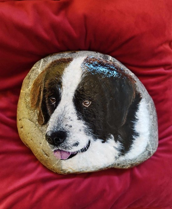 Landseer portret psičke