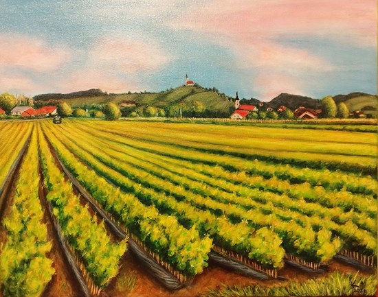 Vinograd - slika po naročilu